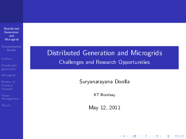 (PDF) Distributed Generation and Microgrids Distributed Generation and ...