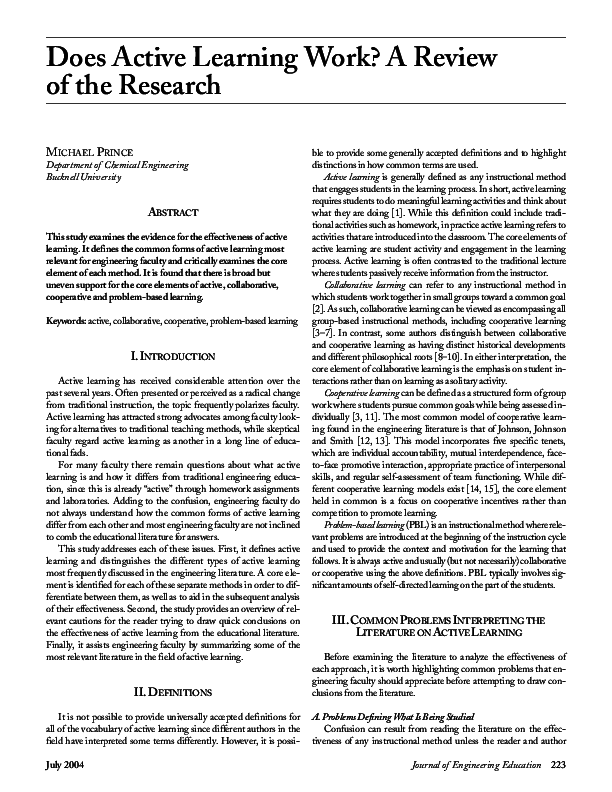  pdf does active learning work a review of the research