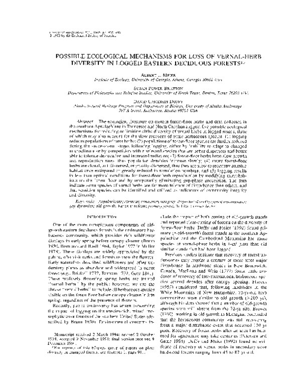 Where are deciduous forest located image