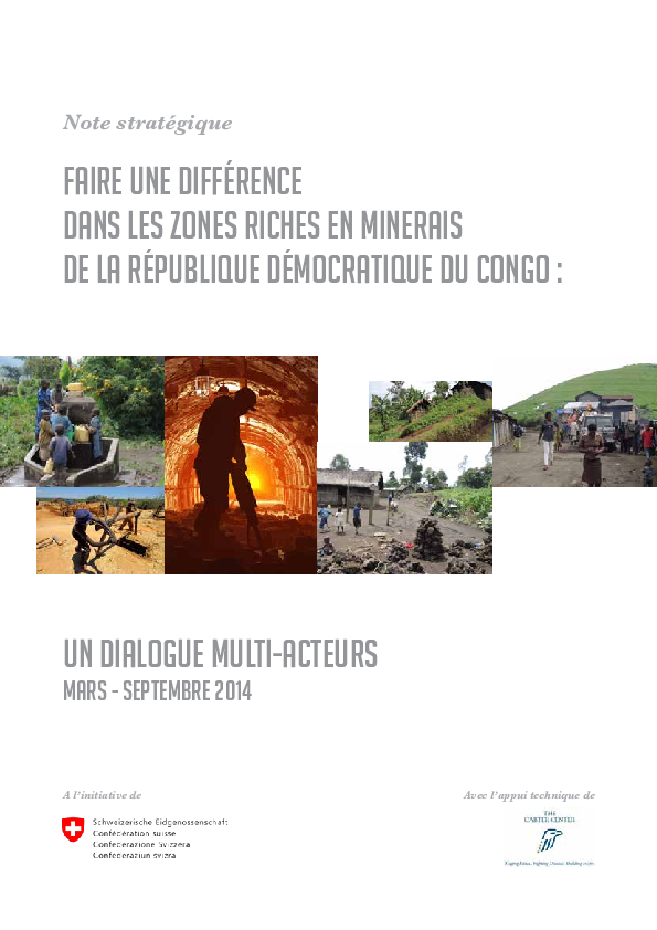 (PDF) Faire une différence dans les zones riches en minerais de la ...