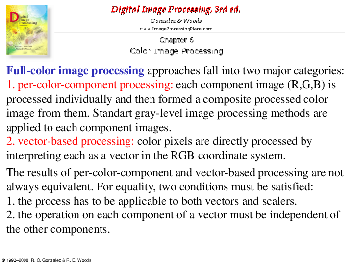 Digital image processing third edition Digital image processing third edition