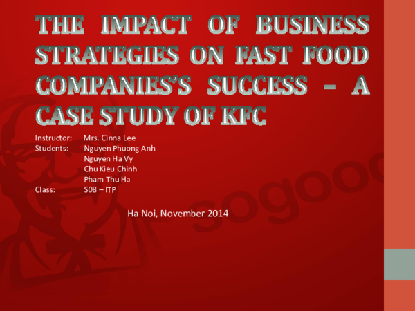 My favorite restaurant is kfc essay picture