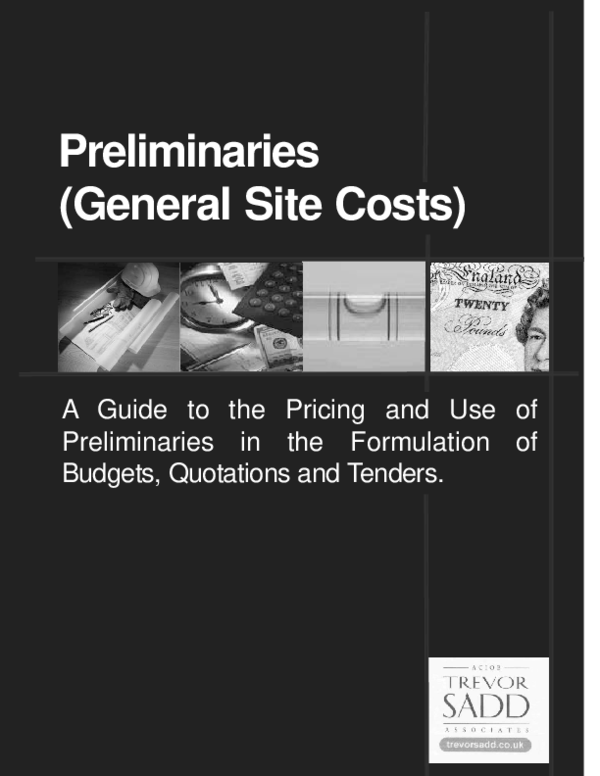 New Code of Estimating Practice | Wiley Online Books