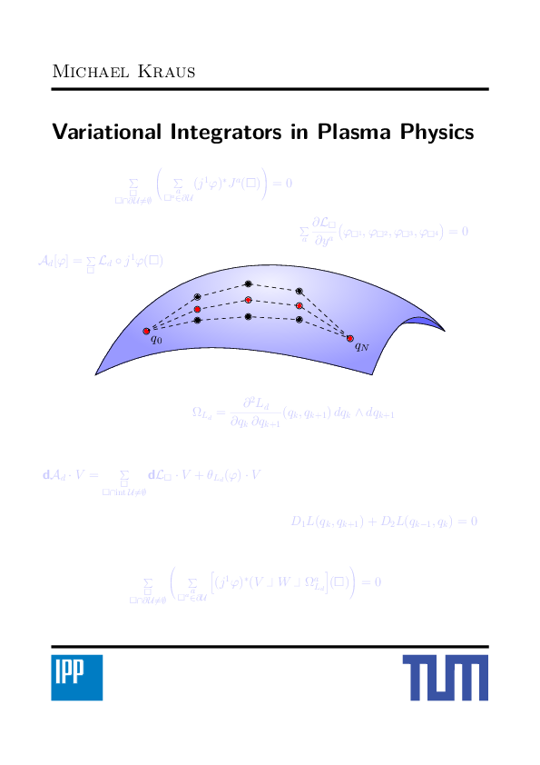 (PDF) Variational Integrators in Plasma Physics (PhD Thesis)