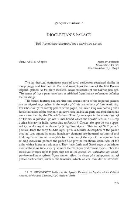 Diocletian splits the empire image