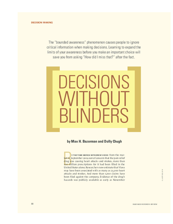 Vioxx decisions essay 05 image