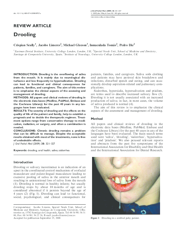 (PDF) Drooling