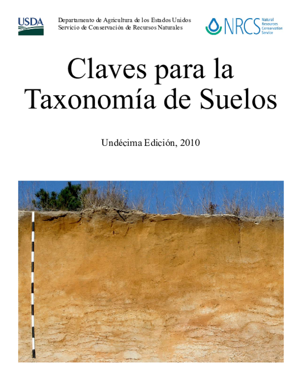 (PDF) Keys to Soil Taxonomy, 11th edition (Spanish translation edwin