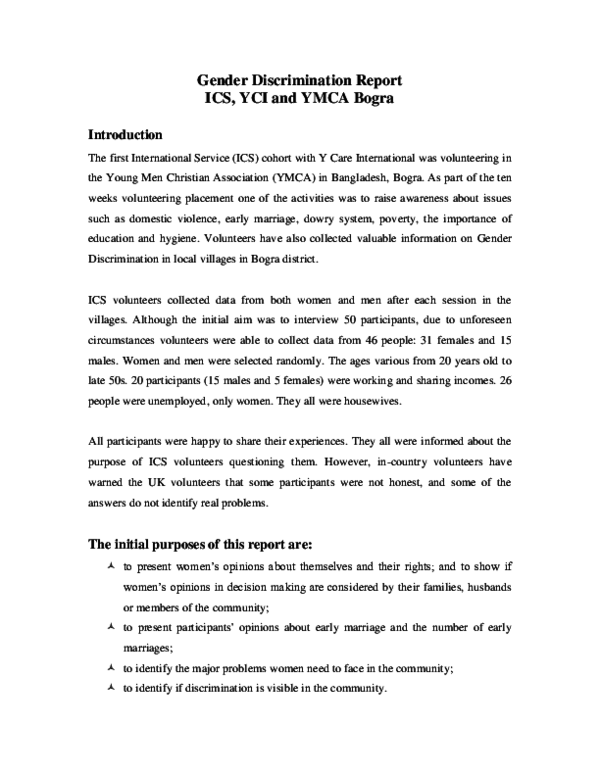 Research paper on employment discrimination image