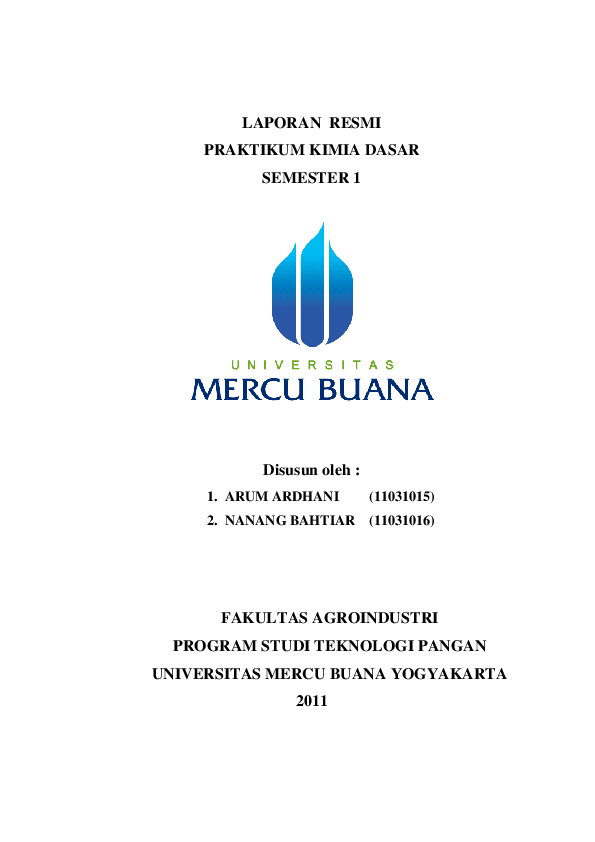 (DOC) LAPORAN RESMI