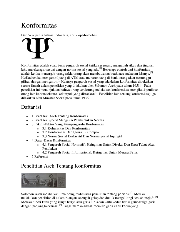 Doc Konformitas Dan Penyimpangan Fachri Wahyudi Academia Edu