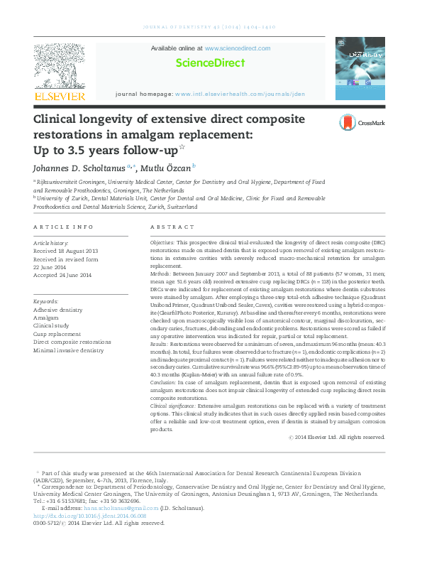 amalgam restoration steps