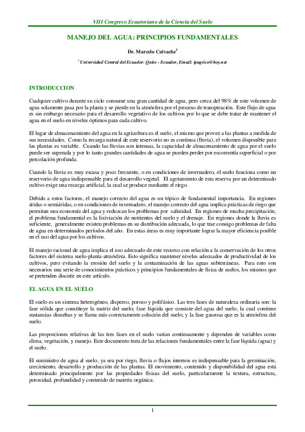 (PDF) MANEJO DEL AGUA DE RIEGOPRINCIPIOS FUNDAMENTALES