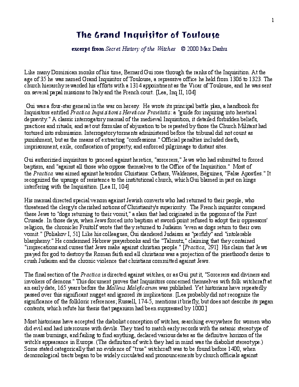 Grand inquisitor essay picture