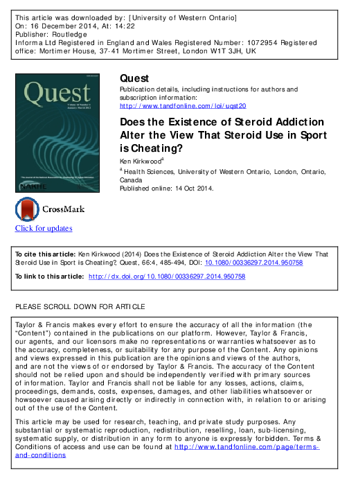 Steroids cheating essay 08 picture