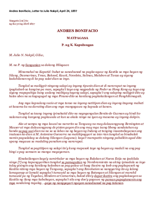 (DOC) bonifacio lette to Nakpil 1897