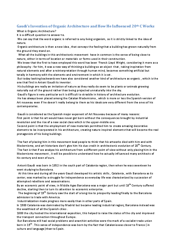 Organic sustainable architecture image