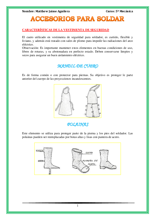 DOC) ACCESORIOS PARA SOLDAR | Melanie Troya Aguilera - Academia.edu