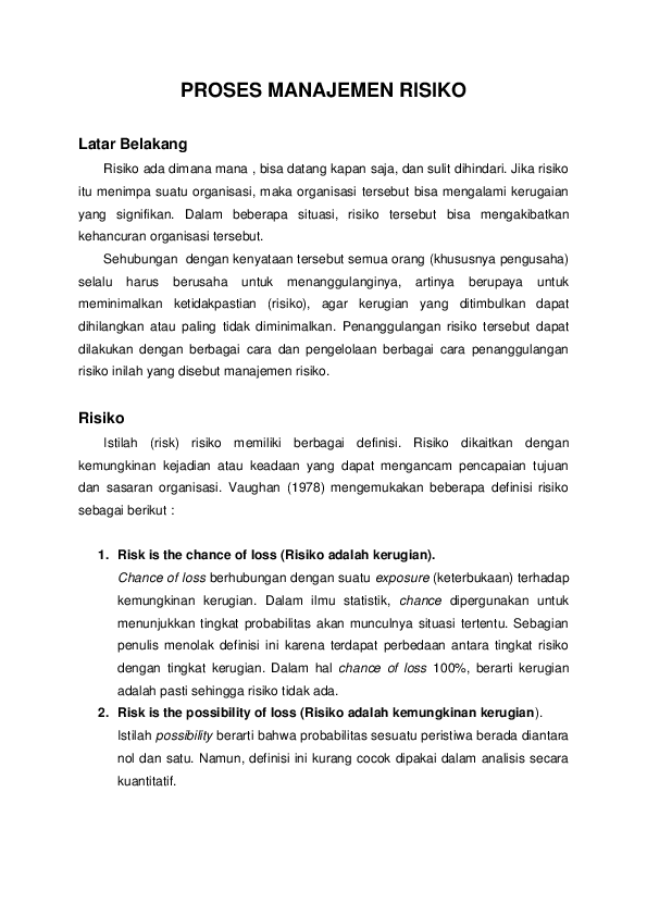 Doc Proses Manajemen Risiko