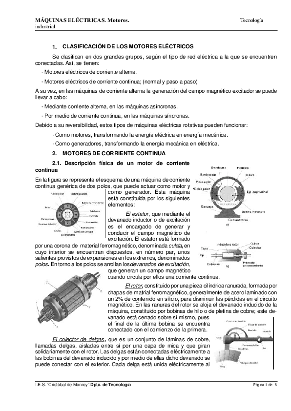 Dc motor theory image