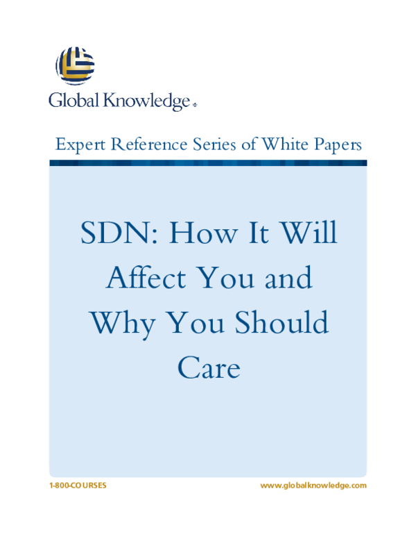  pdf expert reference series of white papers sdn how it will affect