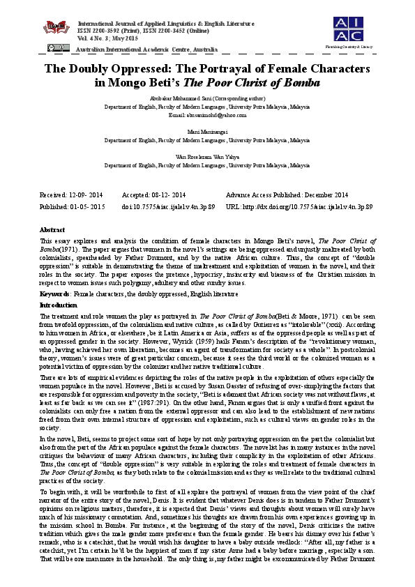 Mongo beti a c brench essay 04 picture