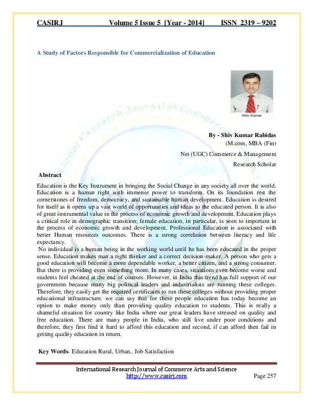 Commercialization of education in america image