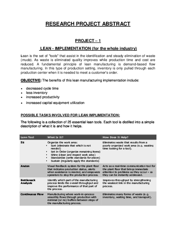 Lean principles definition picture
