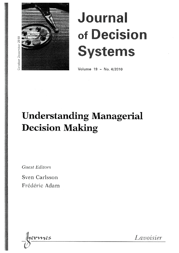 (PDF) Exploiting Qualitative Information for Decision Support in ...