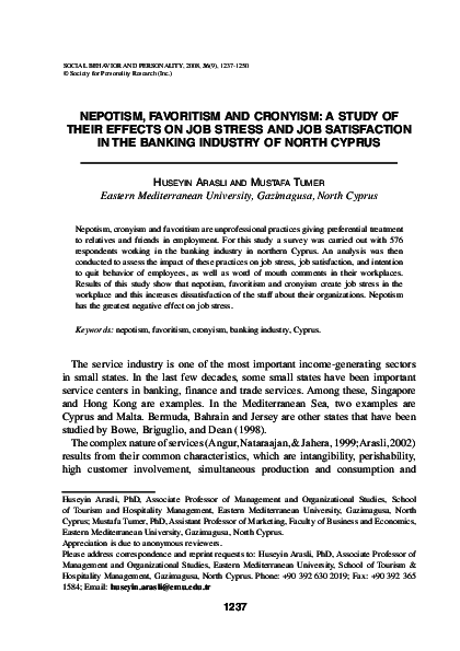 Favoritism in higher education image