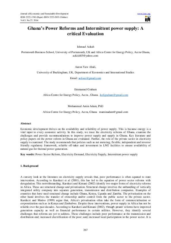 Power reforms essay 04 picture