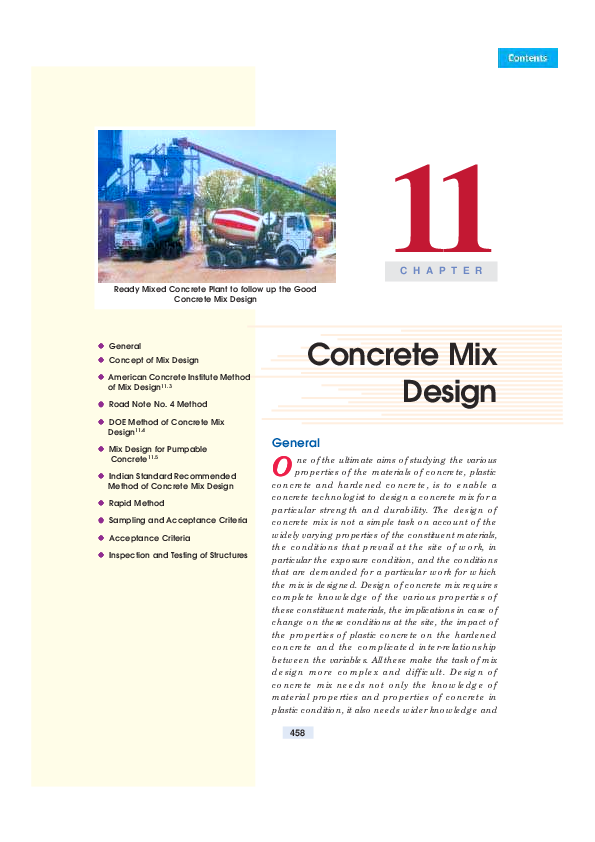 (PDF) Concrete Mix Design Ready Mixed Concrete Plant to follow up the Good Concrete Mix Design