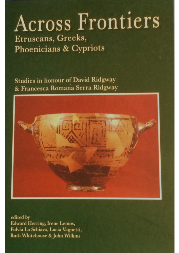  PDF Across Frontiers Etruscans Greeks Phoenicians Cypriots 