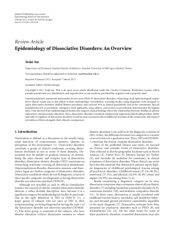 Dissociative identity disorder picture