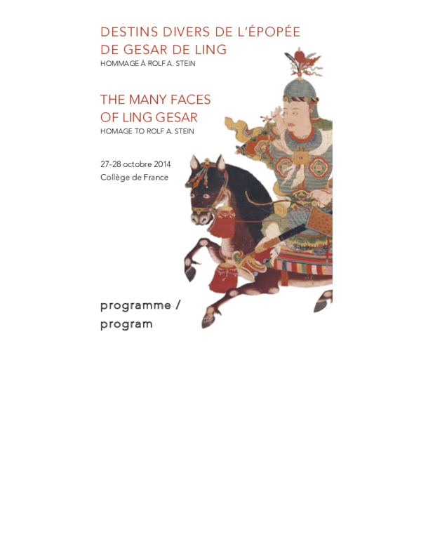 (PDF) “Who is Gesar? Gesar Rituals and Practices of the Ris med ...