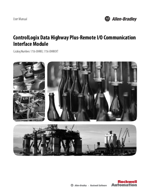 (PDF) ControlLogix Data Highway Plus-Remote I/O Communication Interface