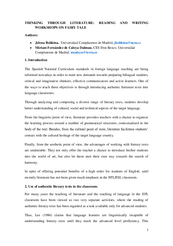 advanced reading and writing syllabus pdf