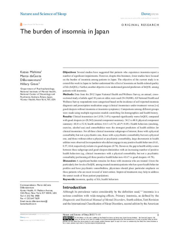 Sleep insomnia quiz picture