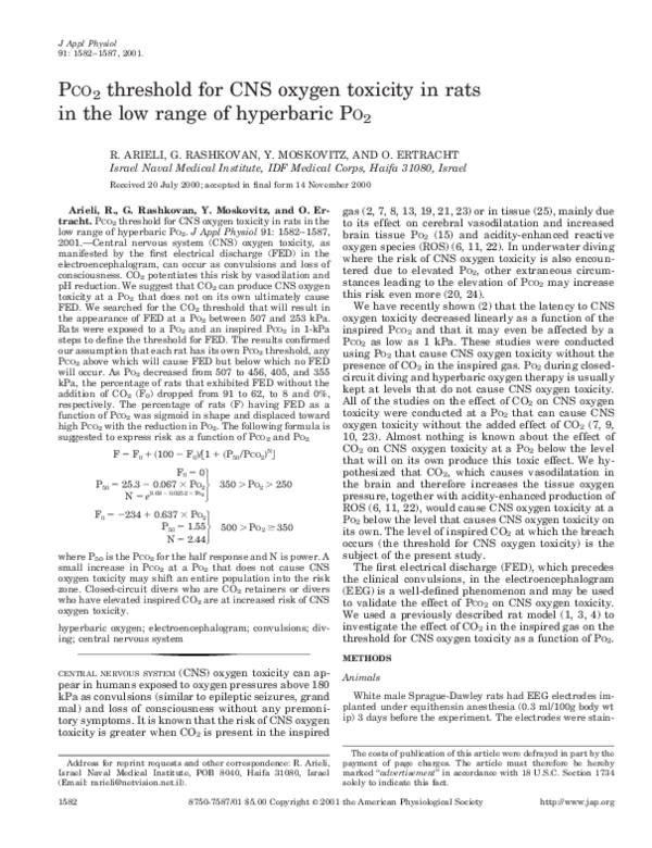 Oxygen toxicity ppt image