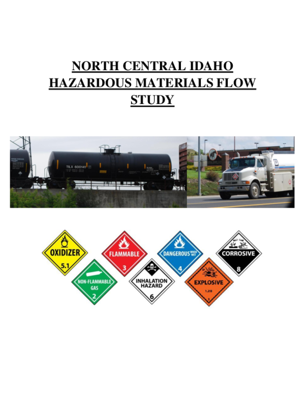 (PDF) North Central Idaho Hazardous Materials Flow Study Michele