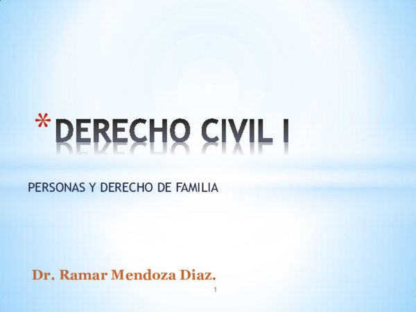 (PPT) Derecho civil introduccion