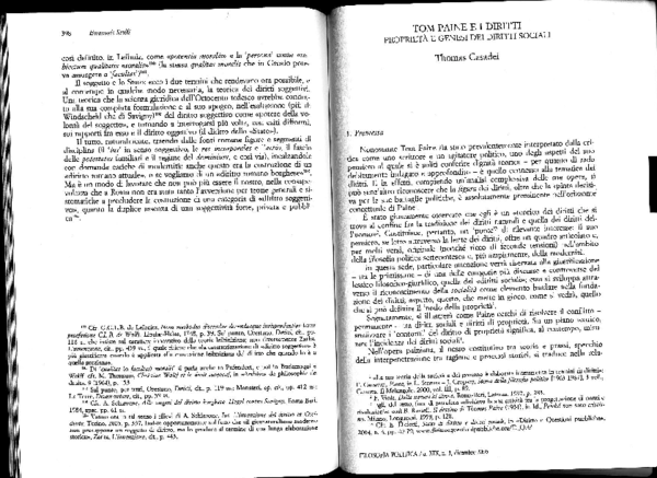 Pdf Tom Paine E I Diritti Proprieta E Genesi Dei Diritti Sociali Thomas Casadei Academia Edu