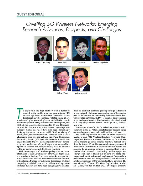 (PDF) Unveiling 5G Wireless Networks Emerging Research Advances ...