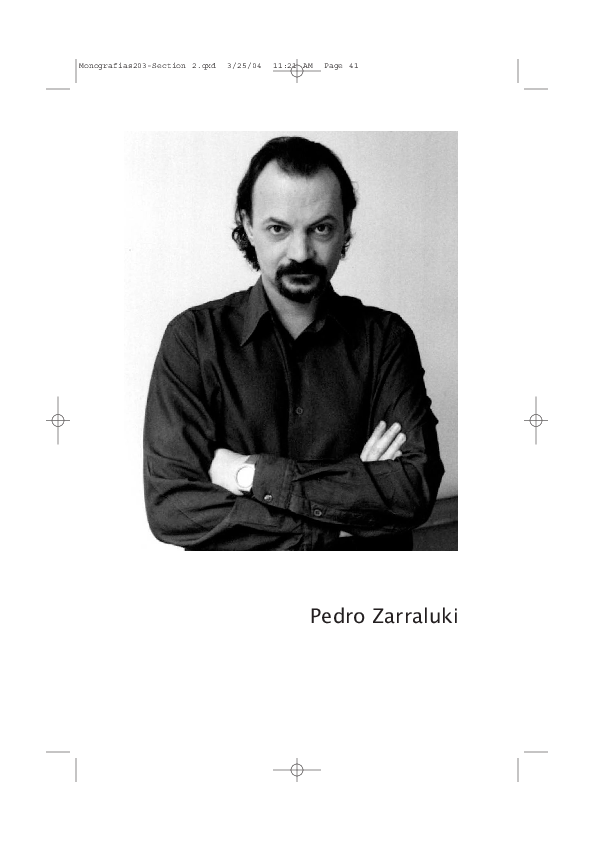 (PDF) Entrevista con Pedro Zarraluki