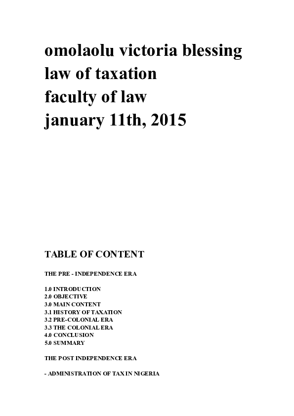 What are the economic impact of taxation image