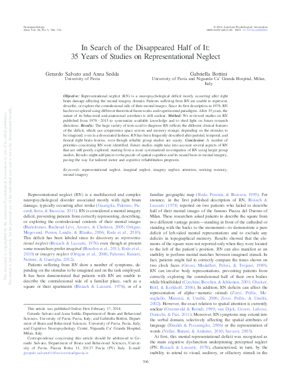 (PDF) In Search of the Disappeared Half of It: 35 Years of Studies on ...