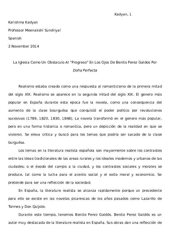 Dona perfecta pdf image