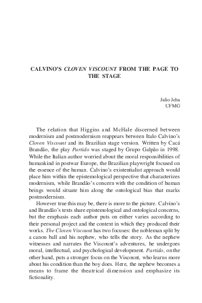 The cloven viscount critical essays 08 picture