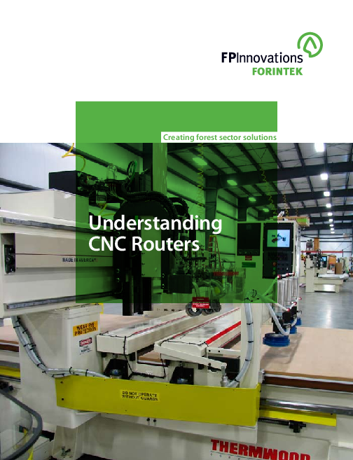 (PDF) Understanding CNC Routers Creating forest sector solutions