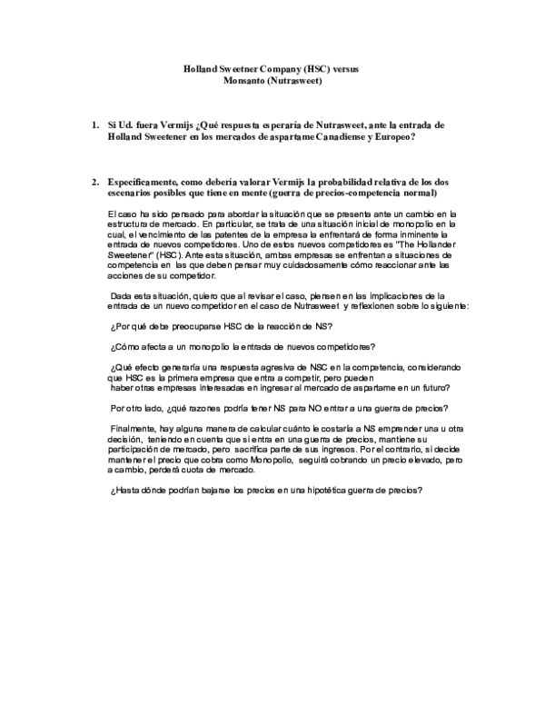 Nutrasweet case study image